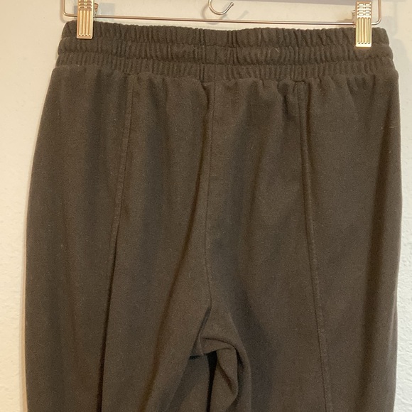 Mondetta Womens Size M Black Fleece Joggers Leggings Pants Cozy Elastic Waist - Picture 6 of 10